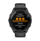 Forerunner® 265 Black Bezel and Case with Black/Powder Gray Silicone Band - 010-02810-10 - Garmin